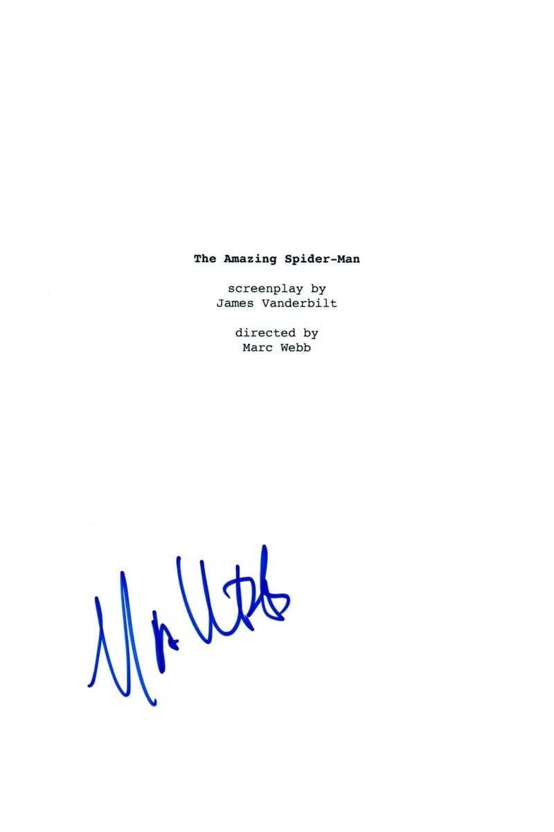 The Amazing Spider-Man Script
