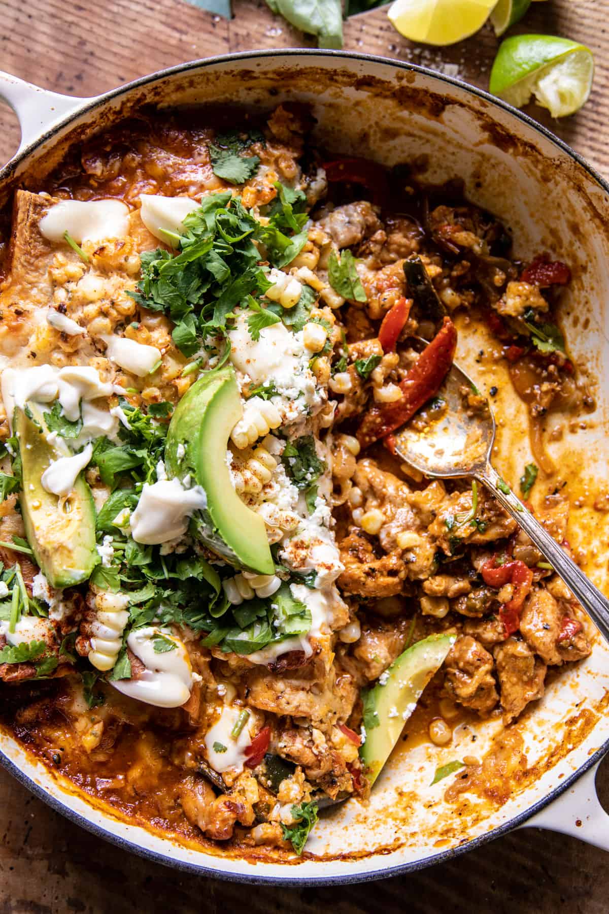 Chicken Enchilada Bake