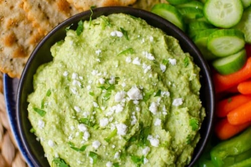 Avocado, Feta, and Herb Dip