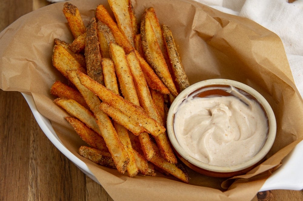 Oven-Baked Cajun Fries