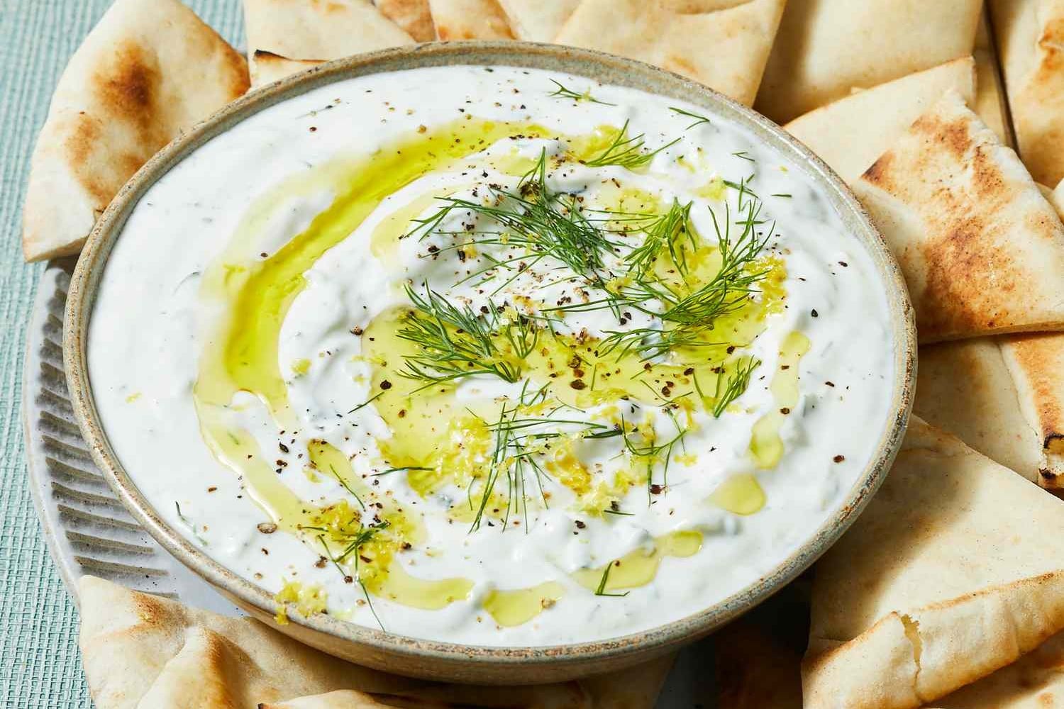 Roasted Garlic Tzatziki