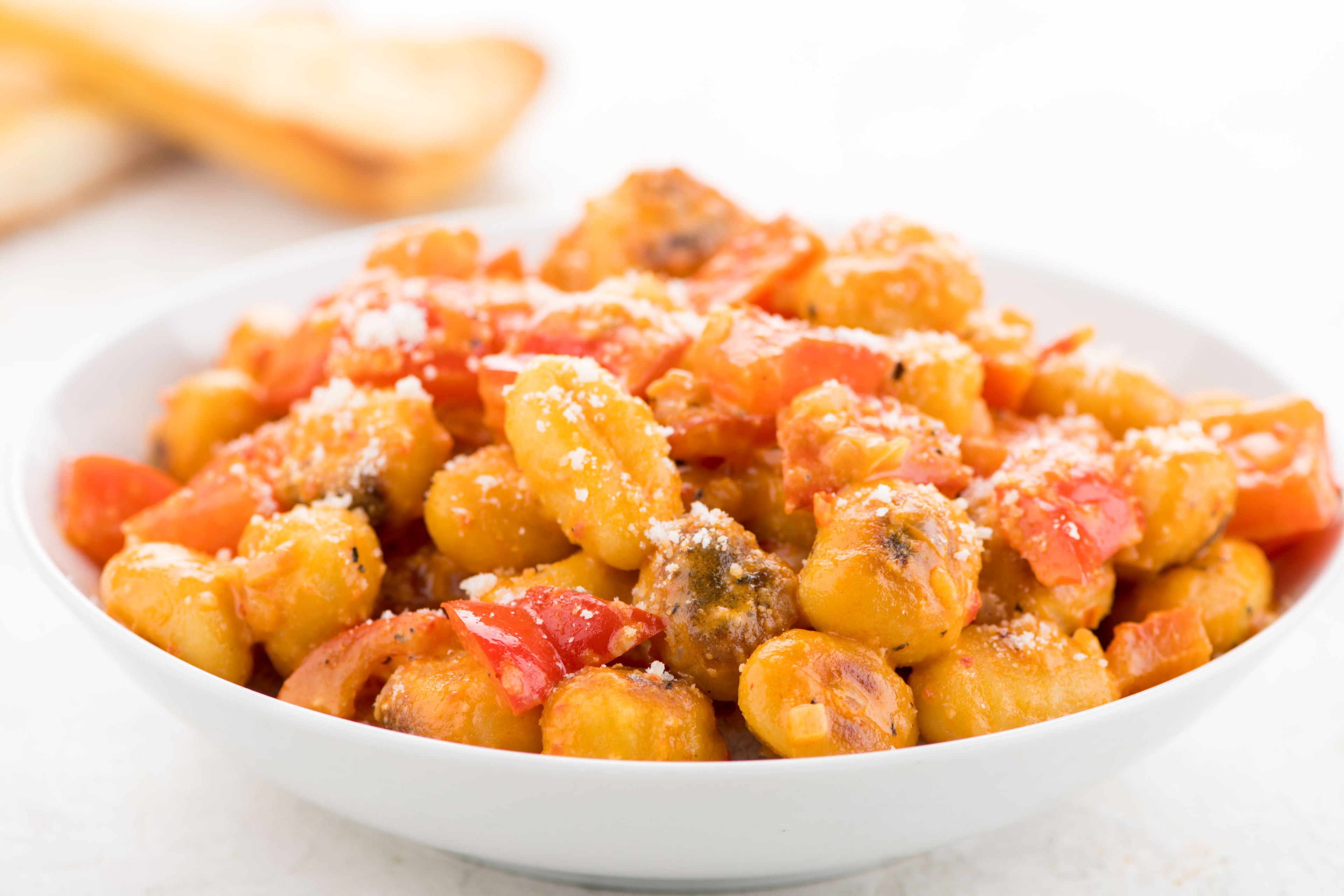 Roasted Red Pepper Gnocchi