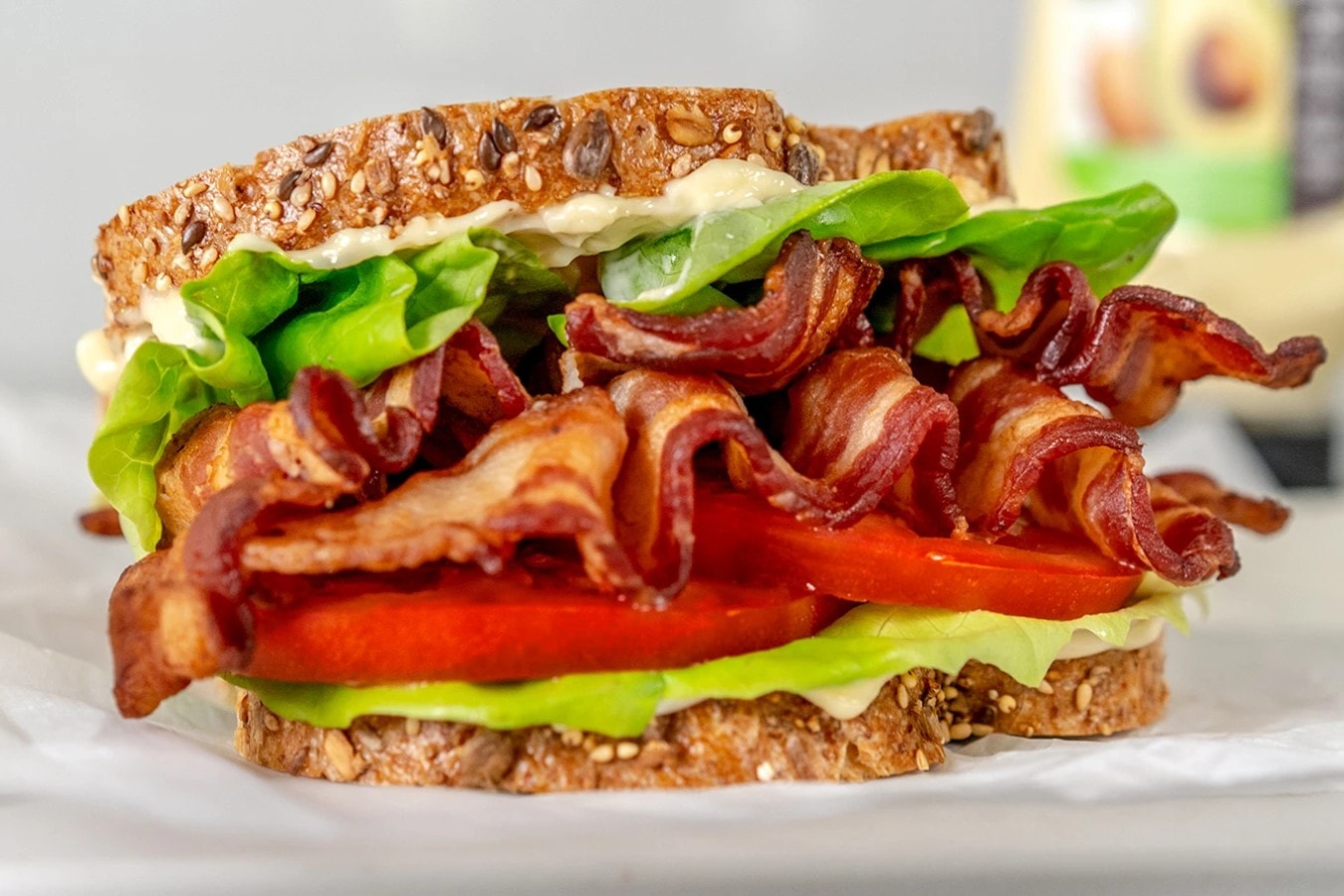Candied BLT with Brown Butter Aioli