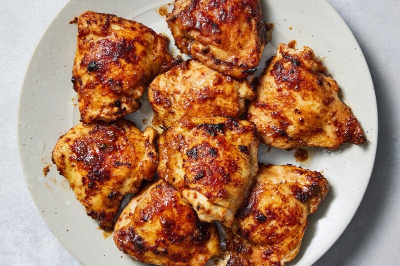 Ginger and Miso Sticky Roast Chicken