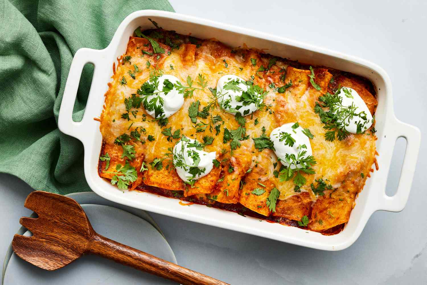 Chicken Enchilada Bake