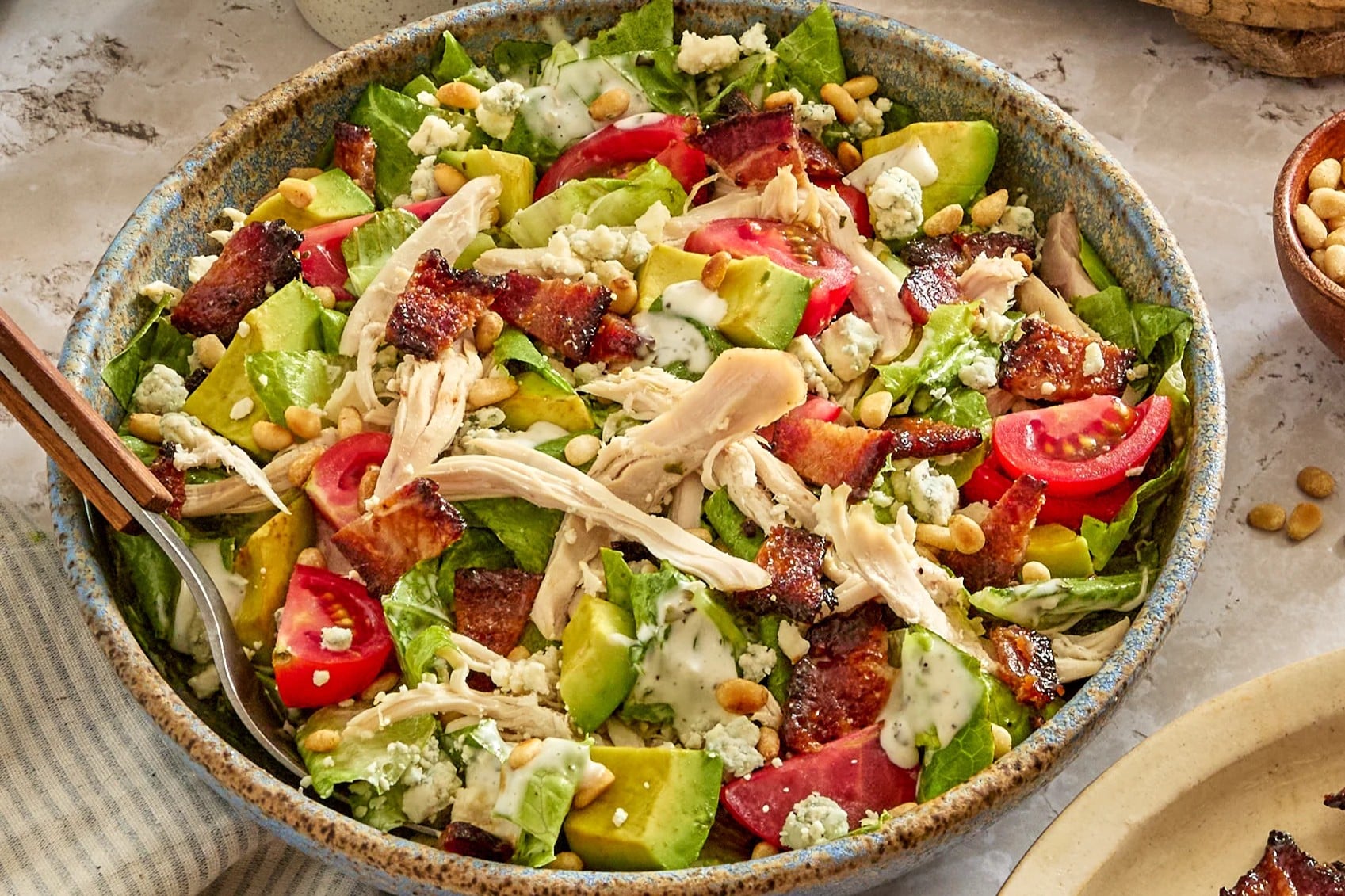 Bacon Chicken Avocado Salad