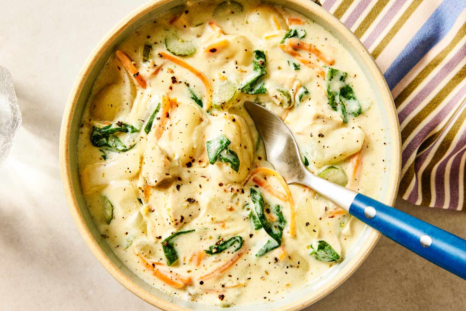 Creamy Chicken Gnocchi Soup