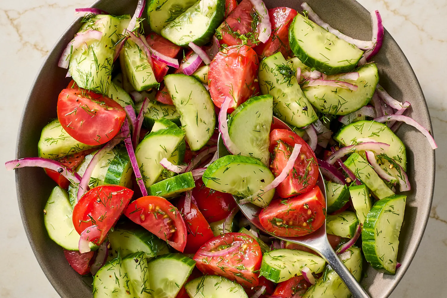 Cucumber Tomato Salad